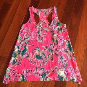 🌸 Lilly Pulitzer Monterey Tank Top Pink Sz XXS